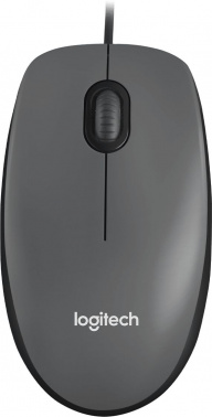 Мышь Logitech M90 черный оптическая (1000dpi) USB