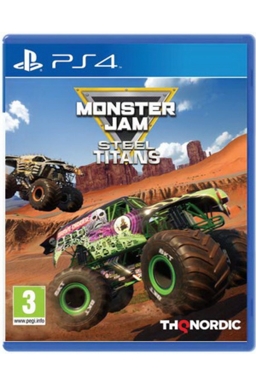 Monster Jam: Steel Titans 2 [PS4, русские субтитры]