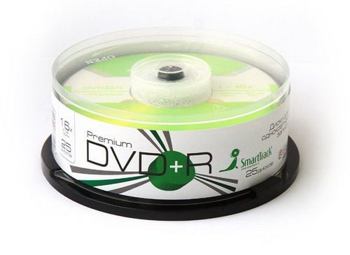Диск ST DVD+R 4.7 GB 16x CB-25 (250)