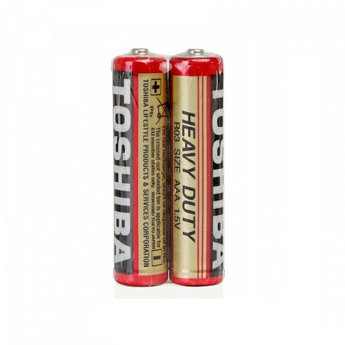 Элемент питания TOSHIBA R03 (б/б) 2/shrink (40/200)