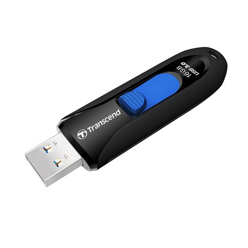 USB 3.0  16GB  Transcend  JetFlash 790  чёрный