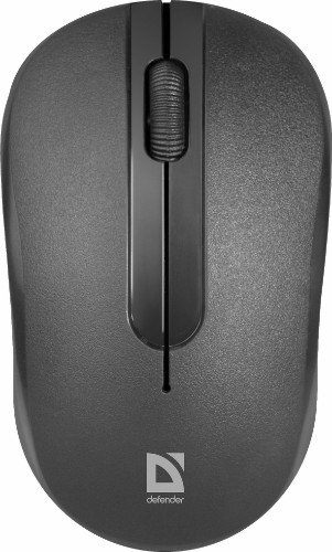 Беспроводная мышь DEFENDER Datum MM-285, 3 кнопки,1600 dp, черный (1/40)