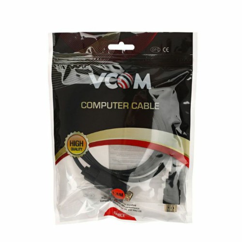 Кабель-переходник HDMI (M)--> VGA(M/M) 1,8м VCOM <CG596-1.8M> (1/80)