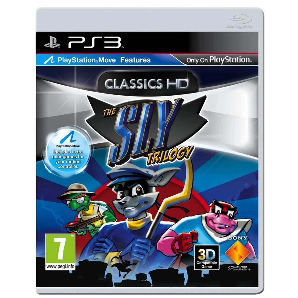The Sly Trilogy (с поддержкой PS Move)   [PS3, английская версия]