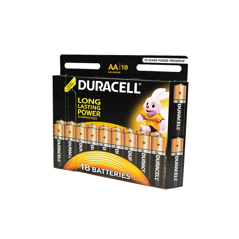 Элемент питания DURACELL  LR6  BL18 BASIC  (18/180/20520)