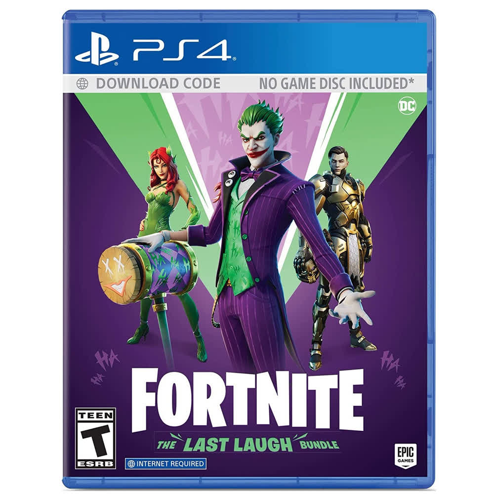 Fortnite: The Last Laugh Bundle (Code in a Box) [PS4, английская версия]