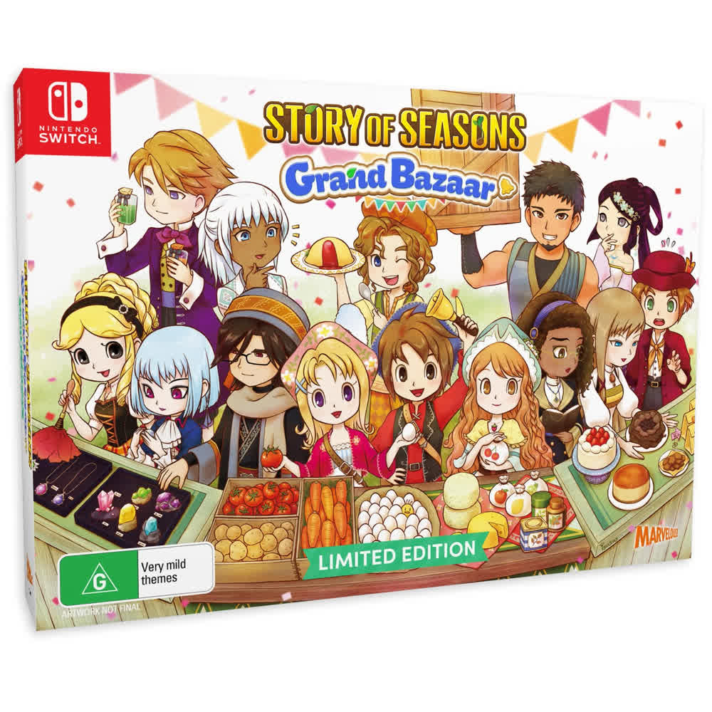 Story of Seasons: Grand Bazaar - Limited Edition [Nintendo Switch, английская версия]