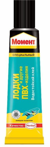 1940943 Момент для лодок и ПВХ-изделий, 30 мл, ШОУ БОКС (10/120/3840)