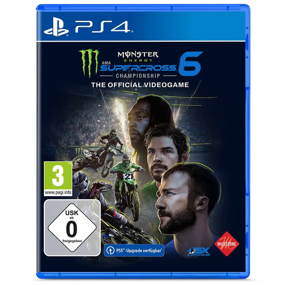 Monster Energy Supercross - The Official Videogame 6 [PS4, английская версия]