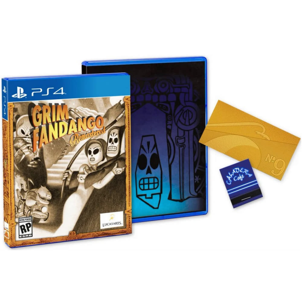 Grim Fandango Remastered [PS4, английская версия]