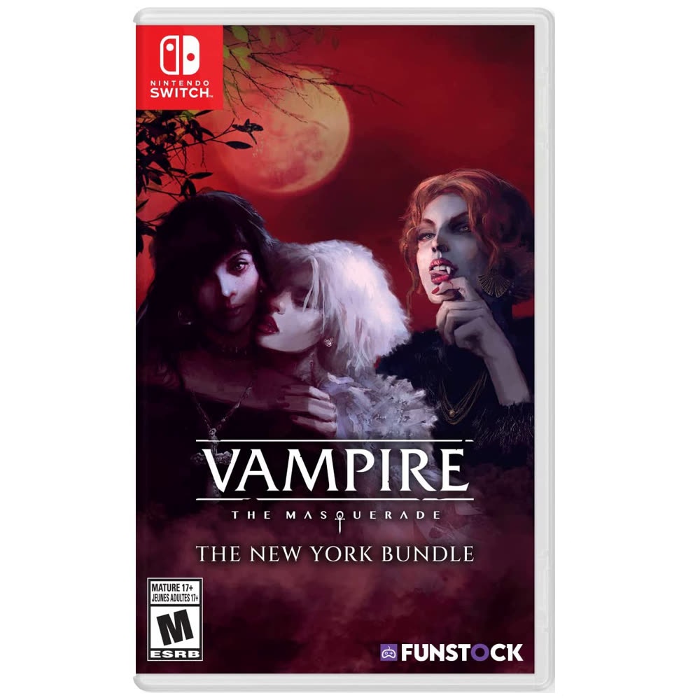Vampire:The Masquerade-Coteries of New York+Shadows of New York [Nintendo Switch, русские субтитры]