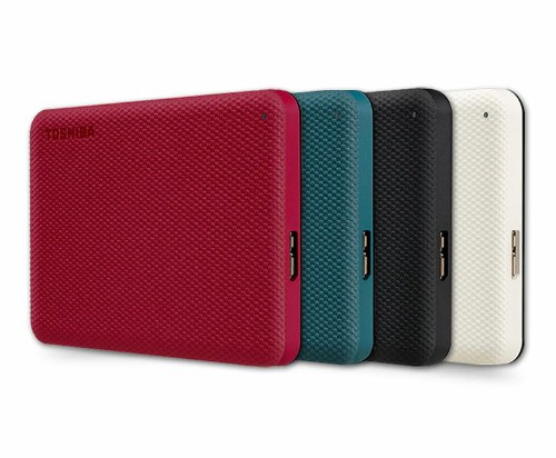 Внешний HDD  Toshiba  2 TB Canvio Advance красный, 2.5", USB 3.0