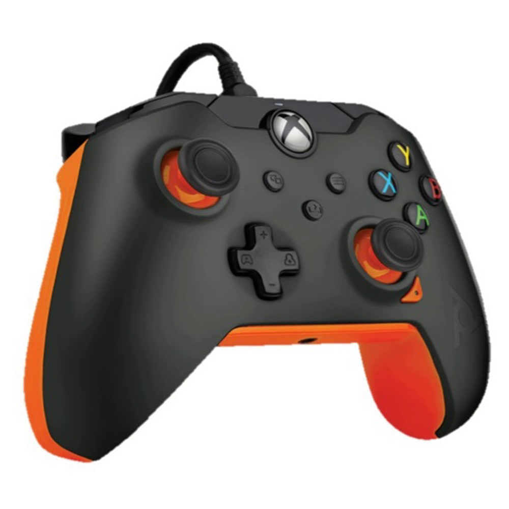 Джойстик XB Series X|S/ XB One/ PC Controller Wired PDP Grey Orange 012-GO