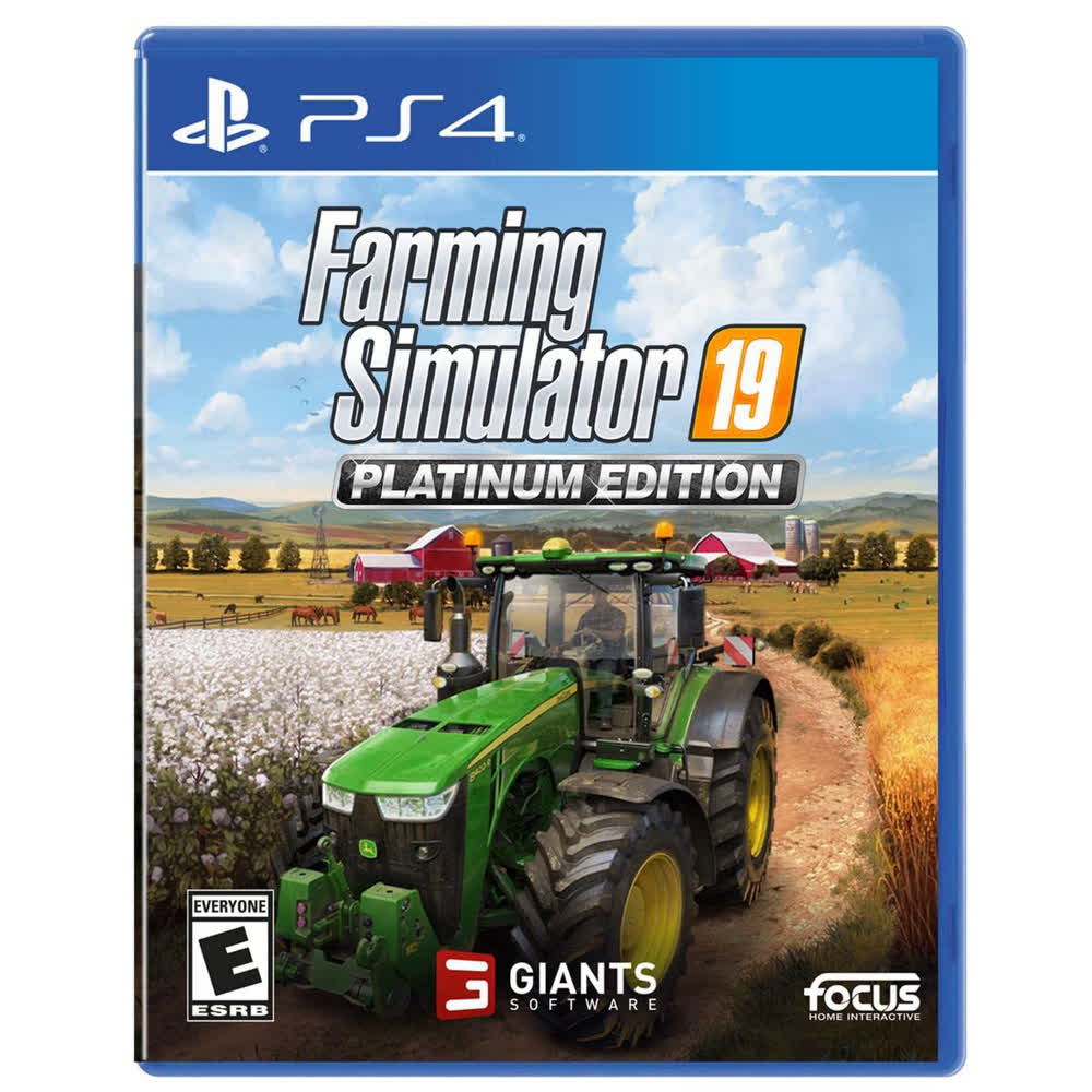 Farming Simulator 19 - Platinum Edition [PS4, русская версия]