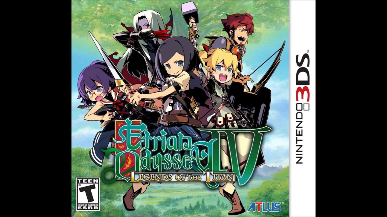 Etrian Odyssey IV: Legends of the Titan [3DS, английская версия]