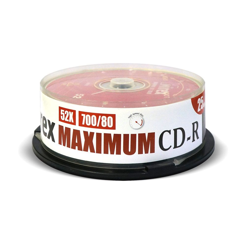 Диск MIREX CD-R 52X 700MB  Cake box 25 (25/300)