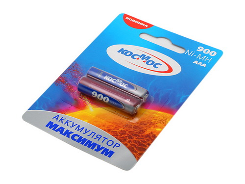 Аккумулятор КОСМОС  R03 (900 mAh)  BL2   (2/24/288)