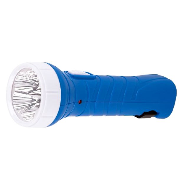 Фонарь SMARTBUY SBF-99-B, синий, аккум-ный, 5LED, 4V 0.8Ah (1/150)