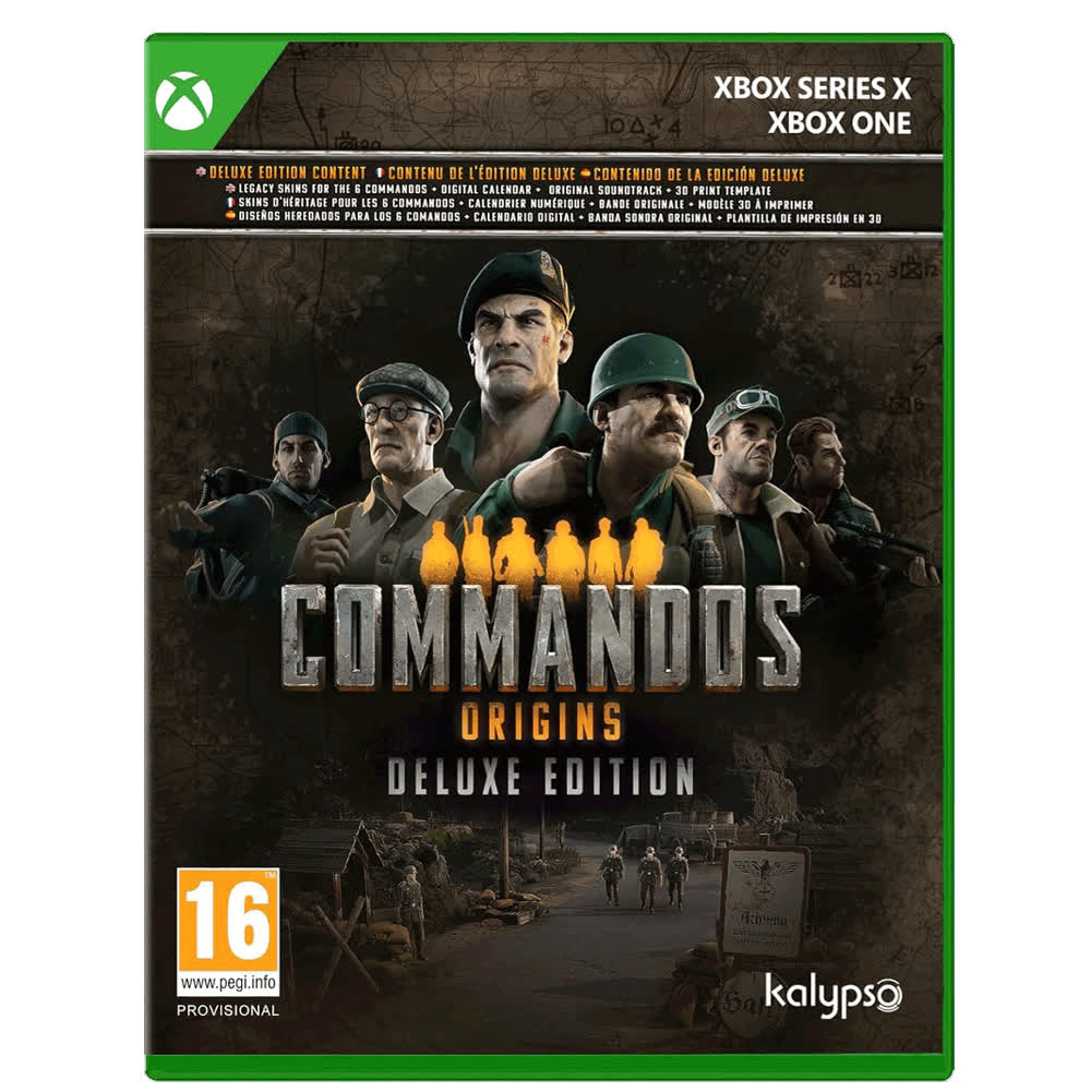 Commandos Origins - Deluxe Edition [Xbox Series X, русские субтитры]