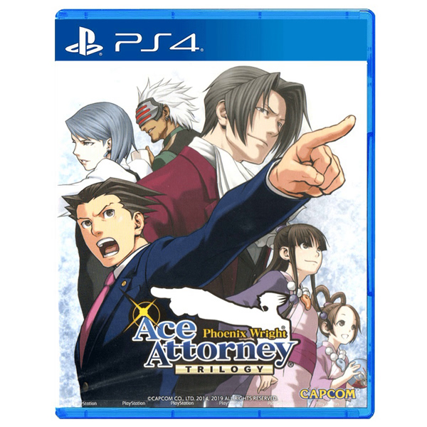 Phoenix Wright Ace Attorney Trilogy [PS4, английская версия]
