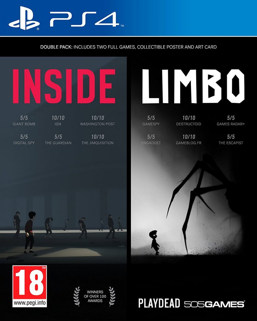 Inside / Limbo - Double Pack [PS4, русские субтитры]